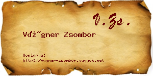 Vágner Zsombor névjegykártya